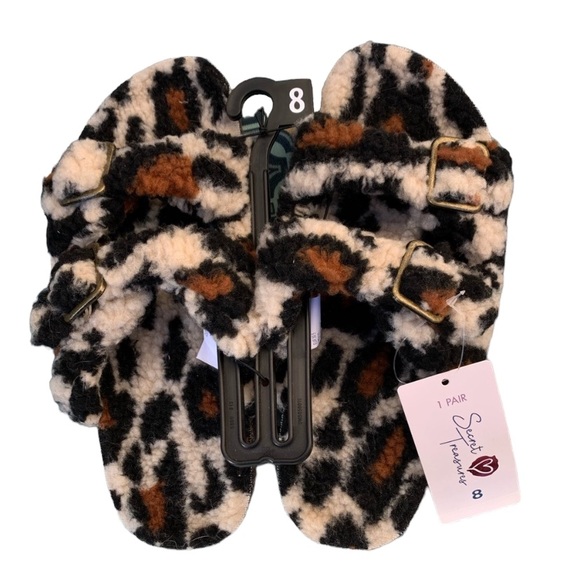 Secret Treasures Shoes - NWT-Animal Print Slippers with flexible outsole